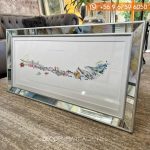 Enmarcación con foamboard y marco espejo
